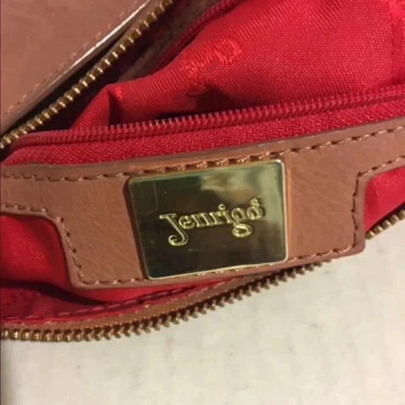 Jenrigo pale pink leather hobo handbag - Picture 5 of 8